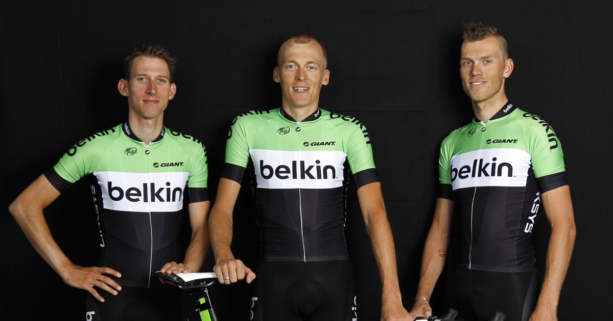 支給品　belkin ProCyclingTeam　サイクルジャージ　ベルキン Belkin hoofdsponsor Pro Cycling Team | Sponsorreport
