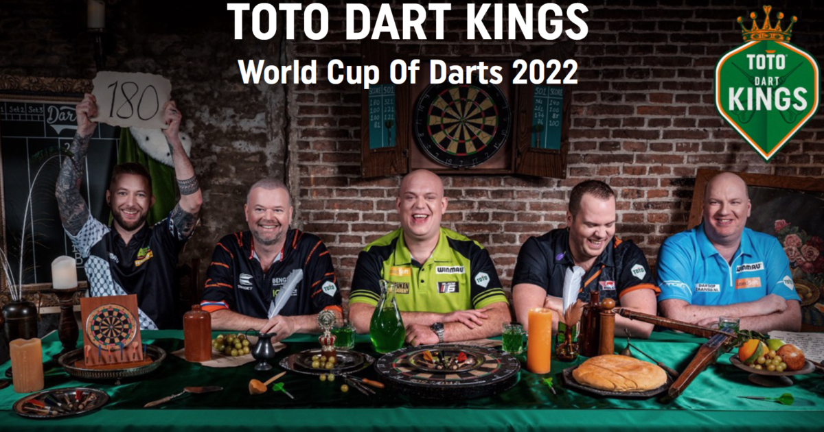 TOTO zet bij WK Darts in op TOTO Dart Kings Sponsorreport