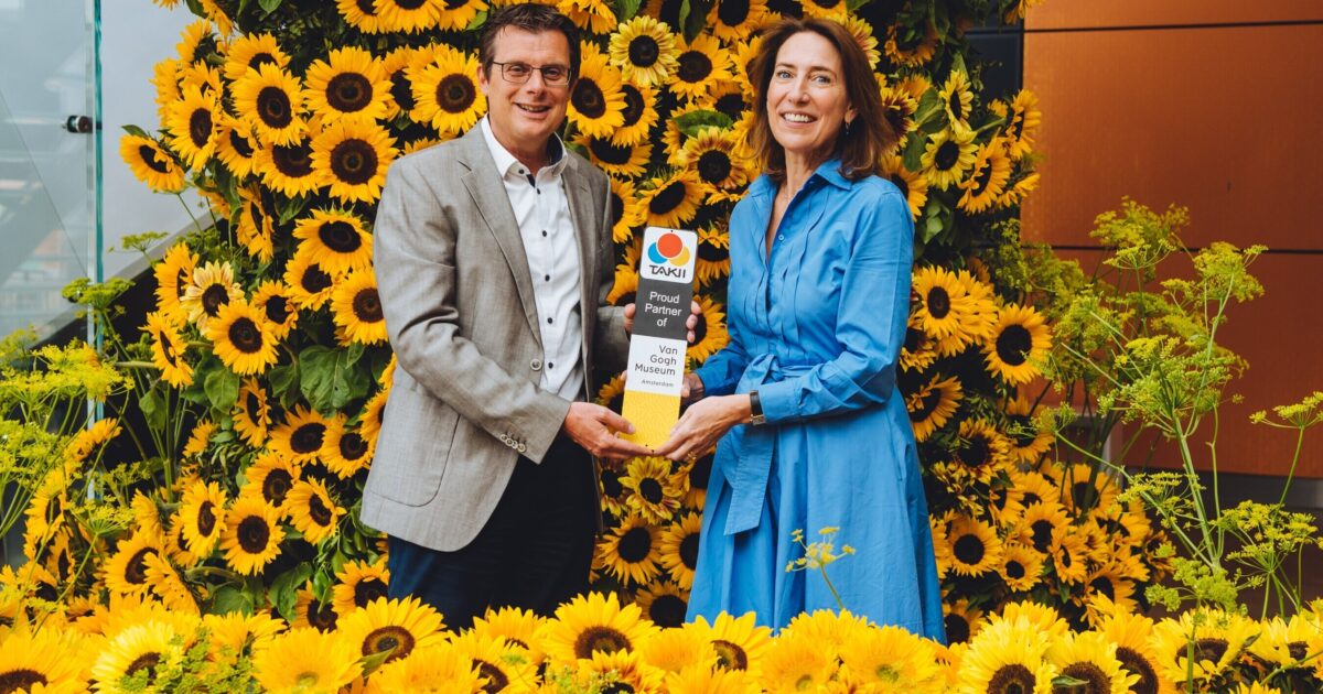 Takii verlengt partnerschap met Van Gogh Museum | Sponsorreport