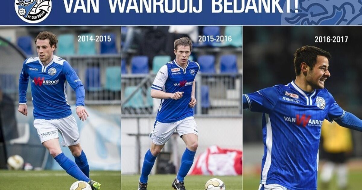 Van Wanrooij stopt als hoofdsponsor FC Den Bosch Sponsorreport
