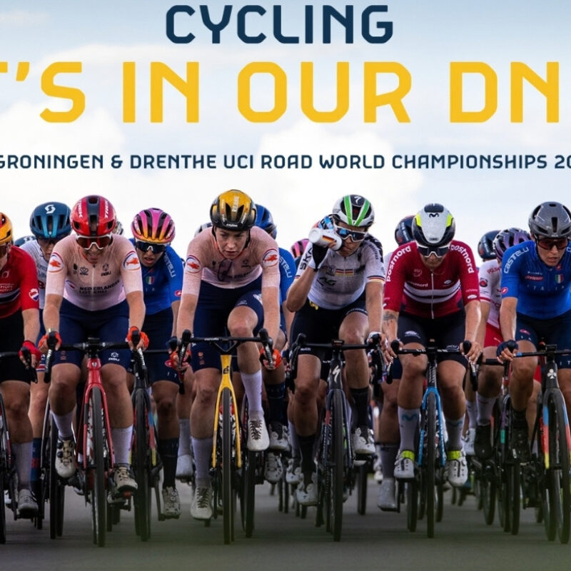 WK Wielrennen 2034 naar Groningen en Drenthe
